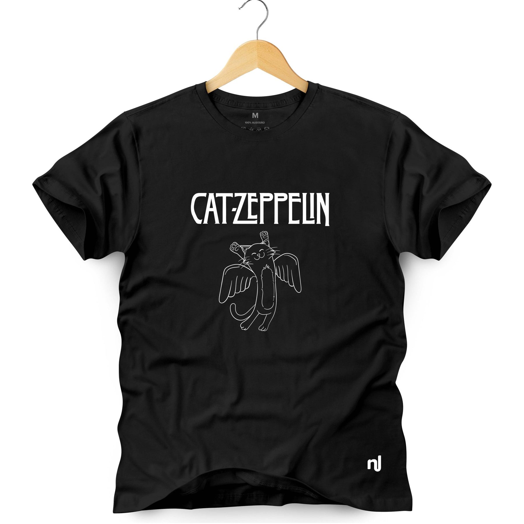 Camiseta Masculina Cat Zeppelin