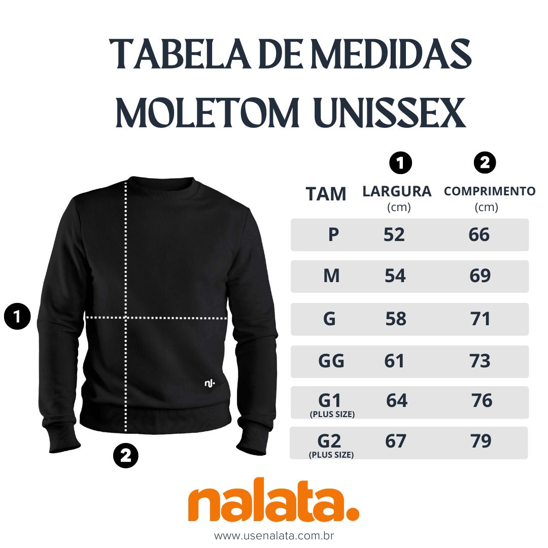 Moletom Unissex Sardines