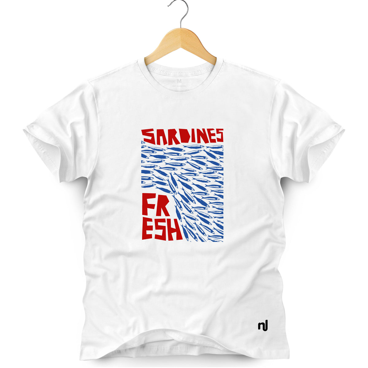 Camiseta Masculina Fresh Sardines