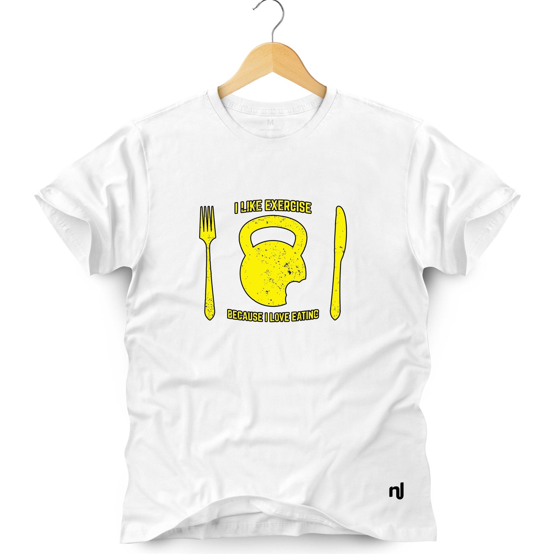 Camiseta Masculina I Love Eating