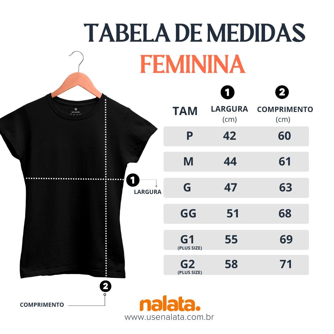 Camiseta Feminina Baby Look Margherita