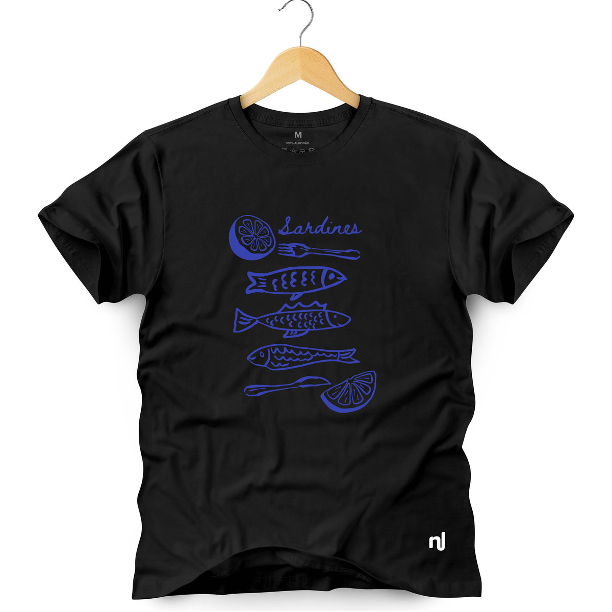 Camiseta Masculina Sardines