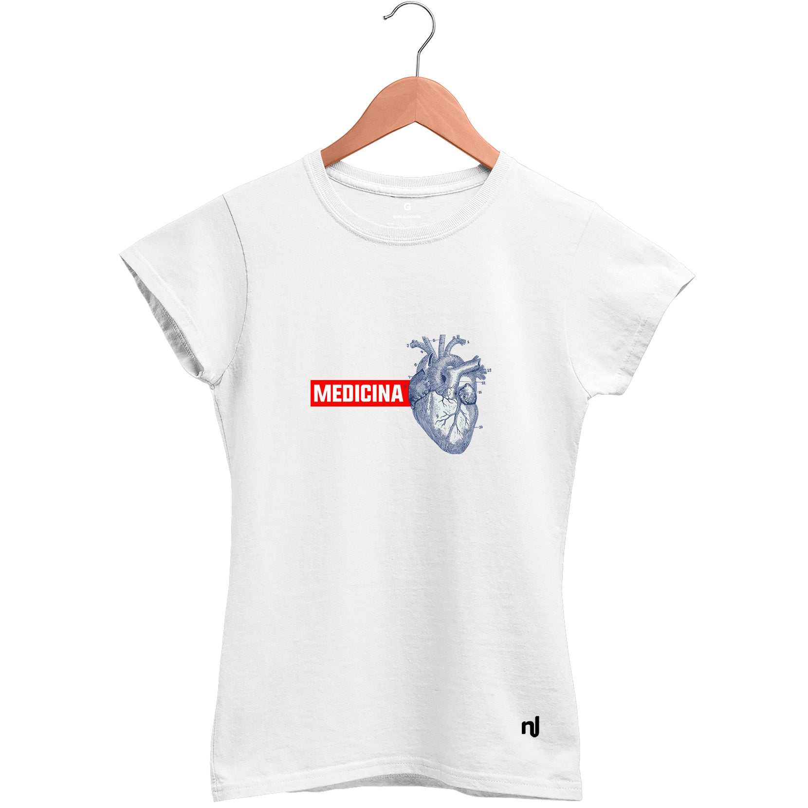 Camiseta Feminina Babylook Medicina