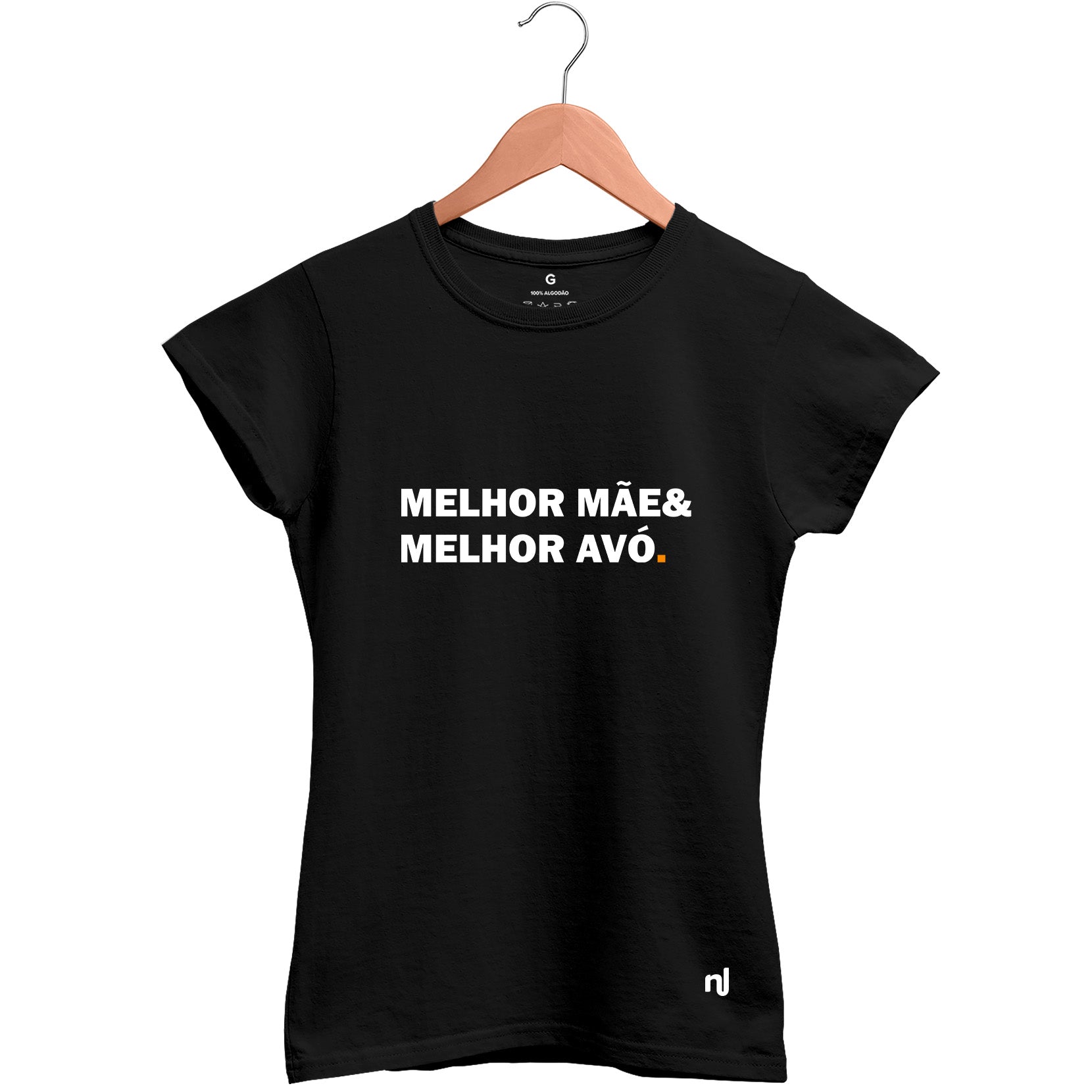 Camiseta Feminina Babylook Melhor Mãe& Melhor Avó