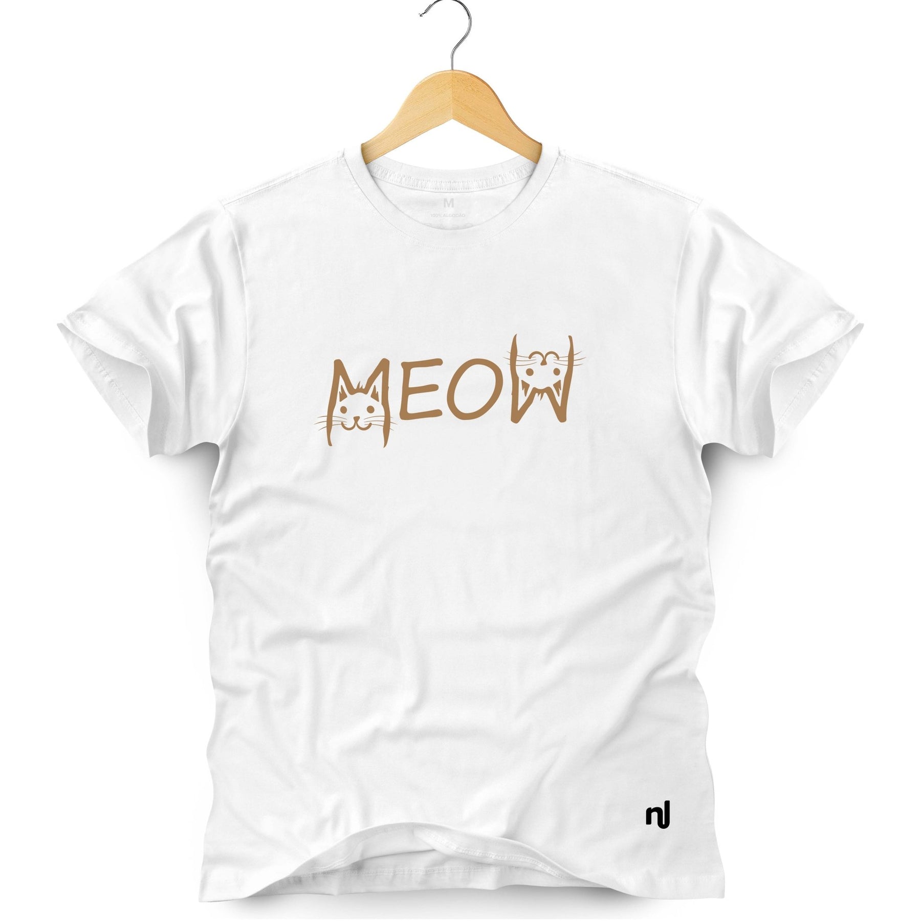 Camiseta Masculina Meow