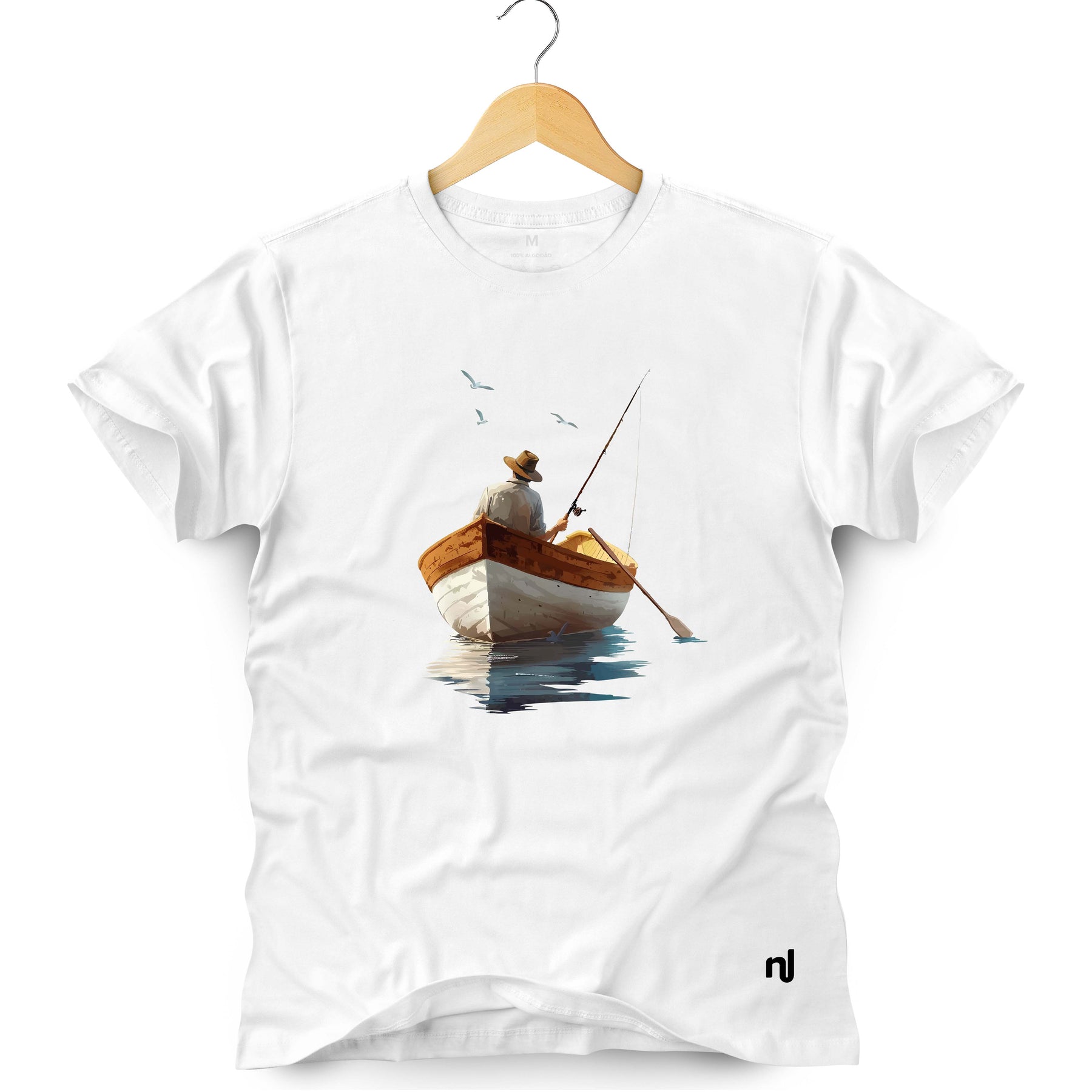 Camiseta Masculina Pescador