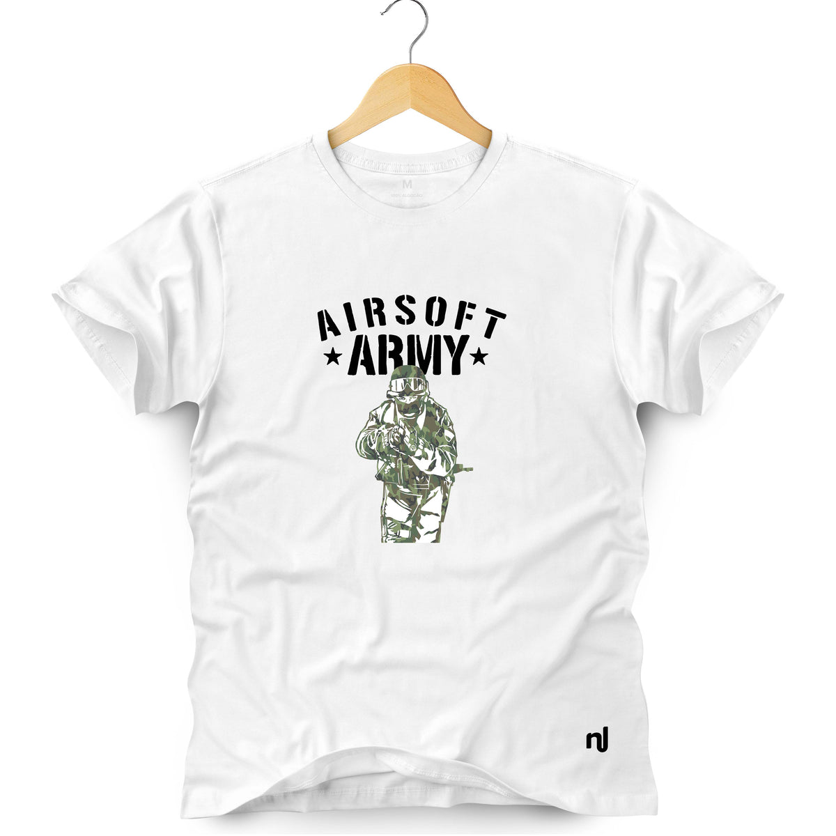 Camiseta Masculina Airsoft Army