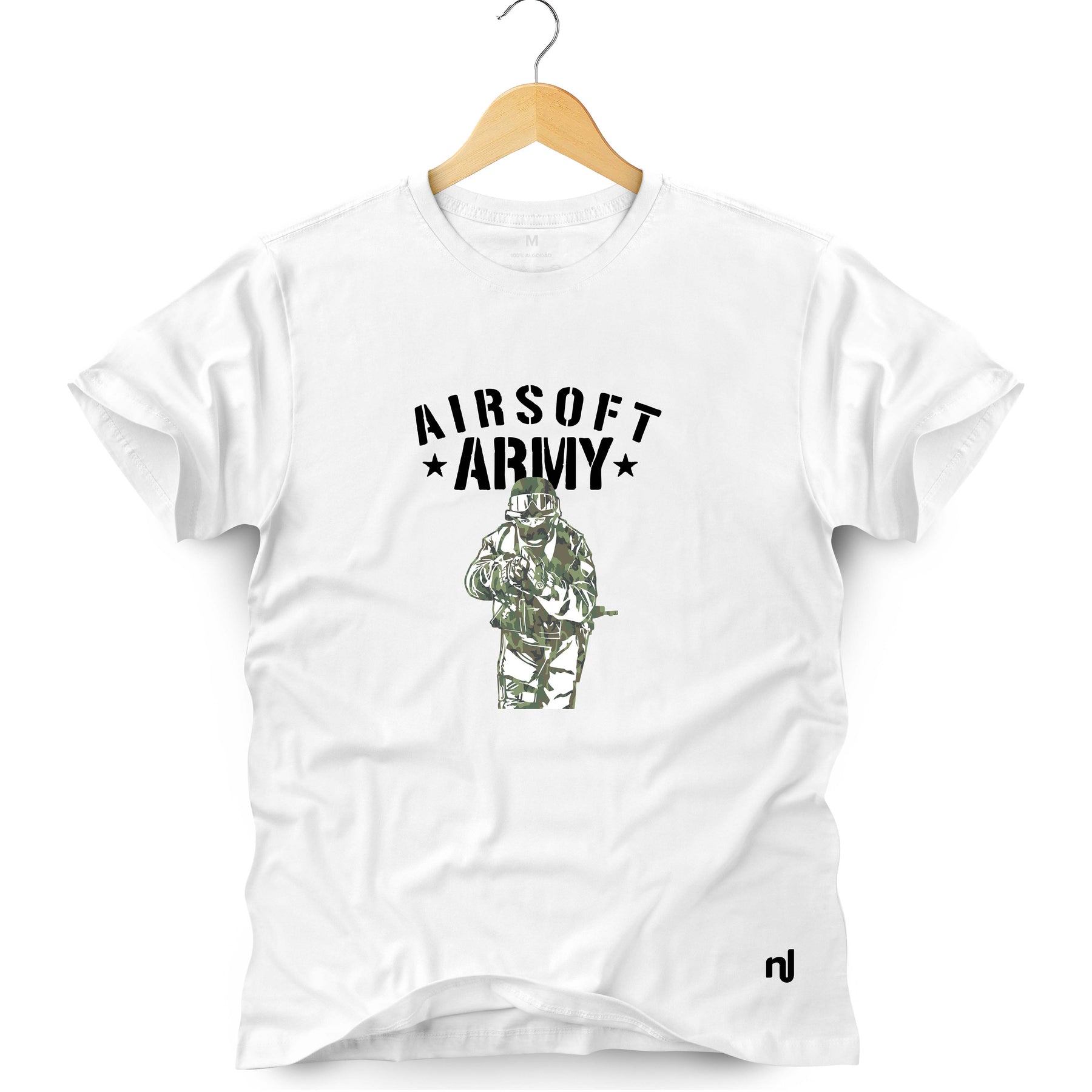 Camiseta Masculina Airsoft Army