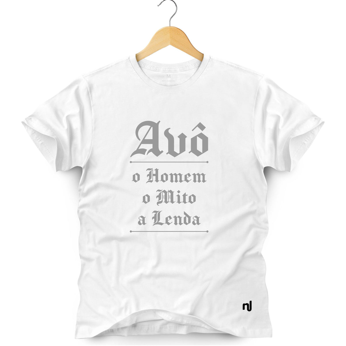 Camiseta Masculina Vovô a Lenda
