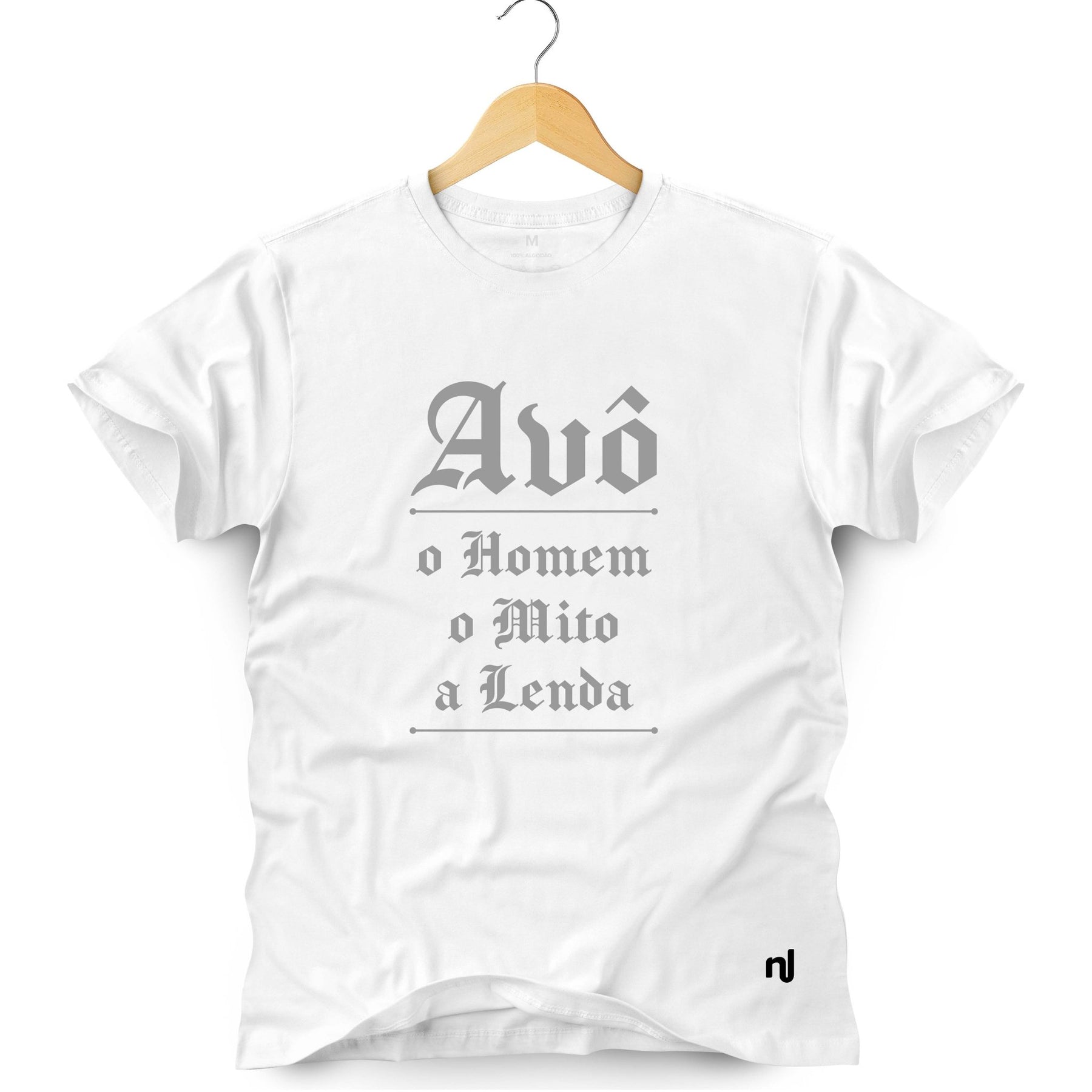 Camiseta Masculina Vovô a Lenda