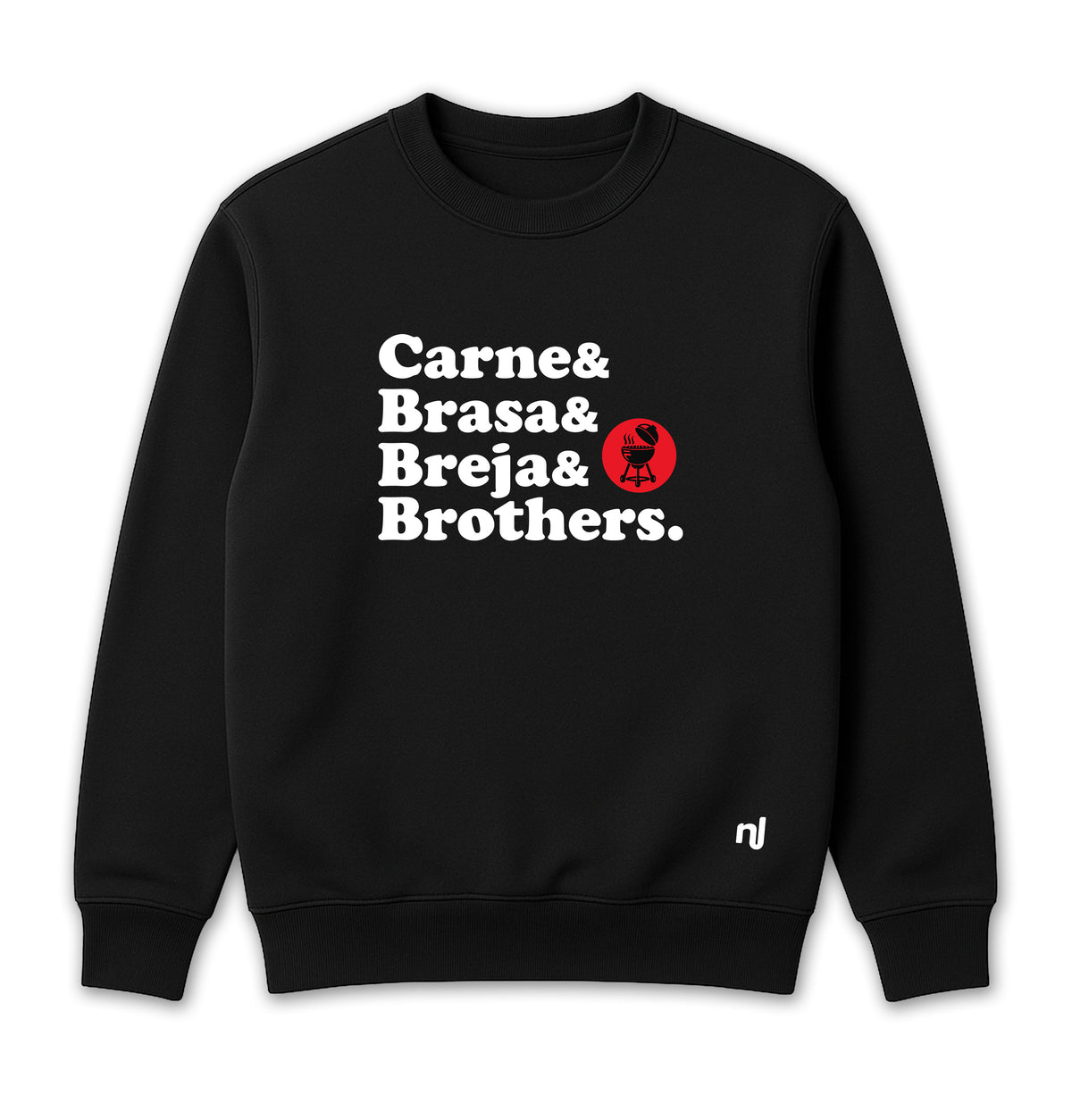 Moletom Unissex Carne& Brasa& Breja& Brothers