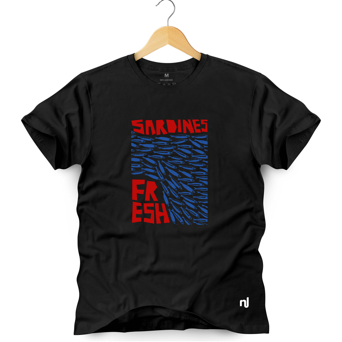 Camiseta Masculina Fresh Sardines
