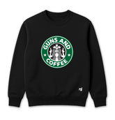 Moletom Unissex Guns and Coffee