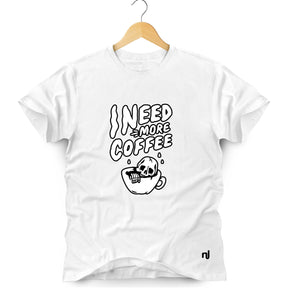 Camiseta Masculina I Need More Coffee