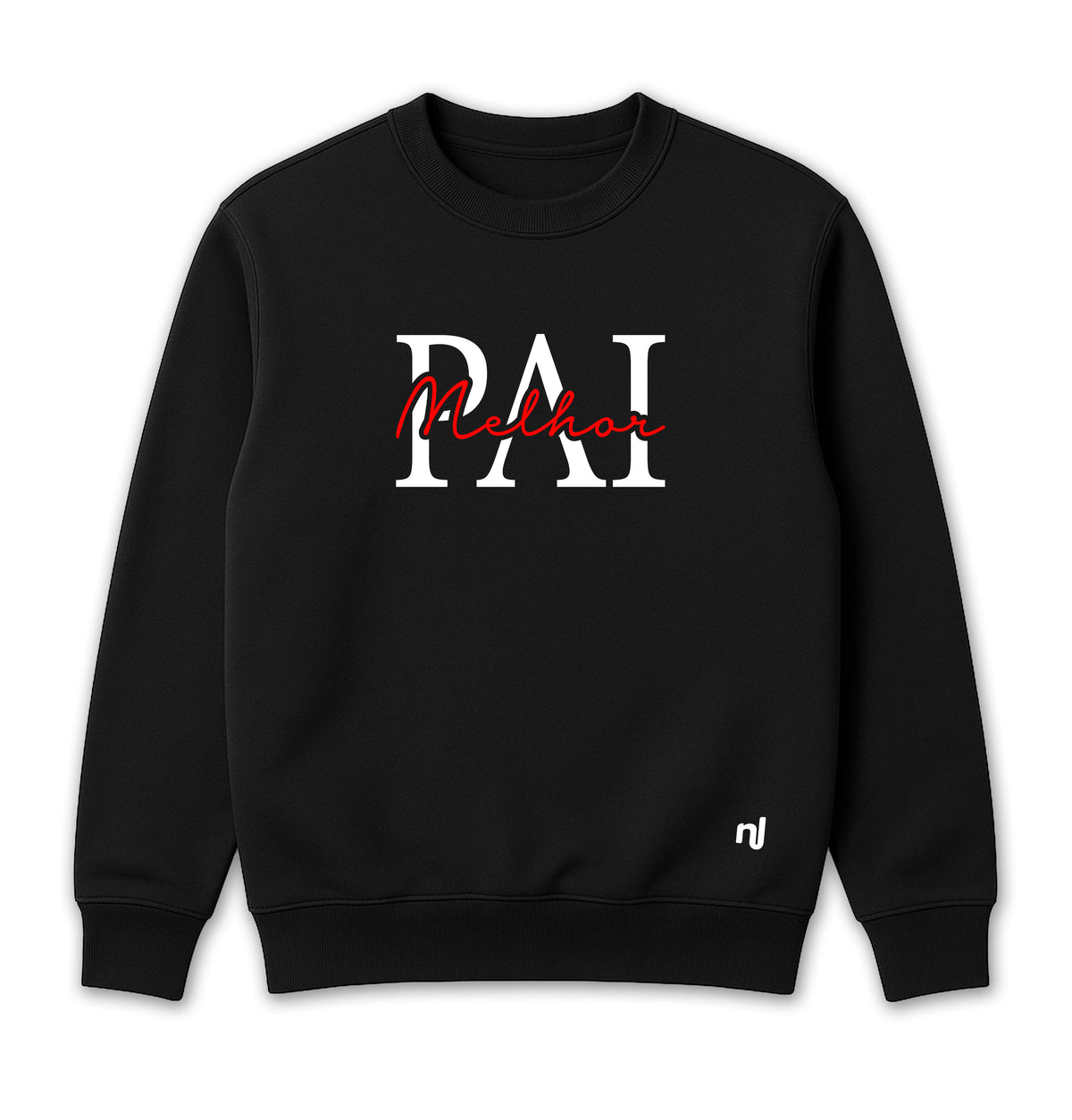 Moletom Unissex Lettering Melhor Pai