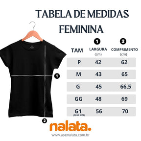 Camiseta Feminina Baby Look Pescador