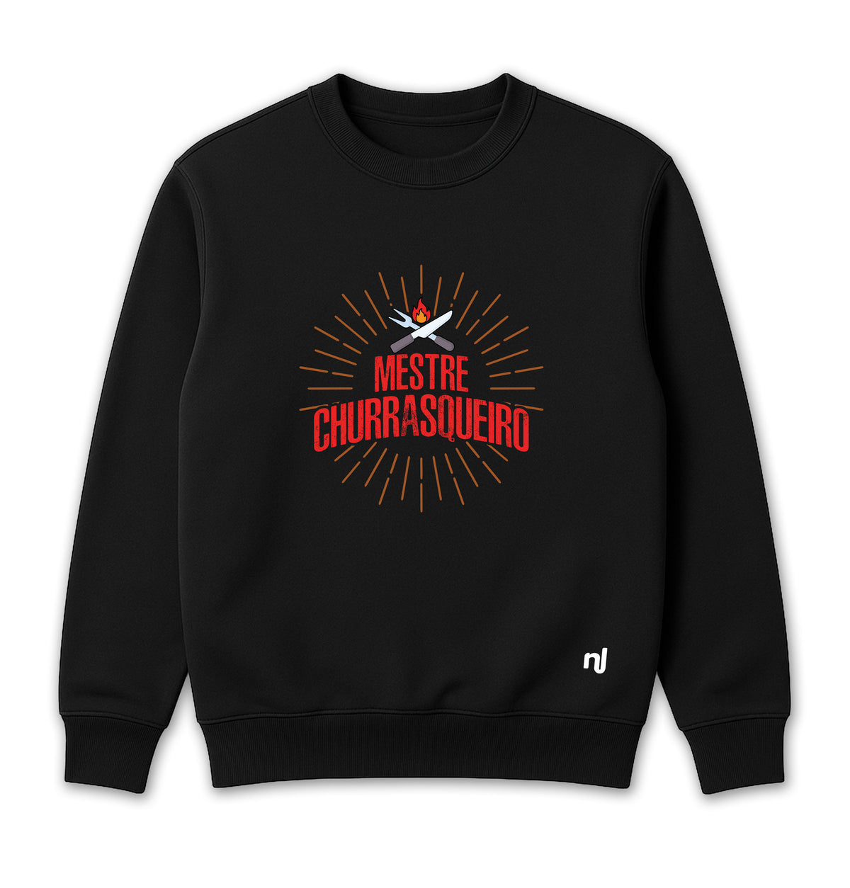 Moletom Unissex Mestre Churrasqueiro