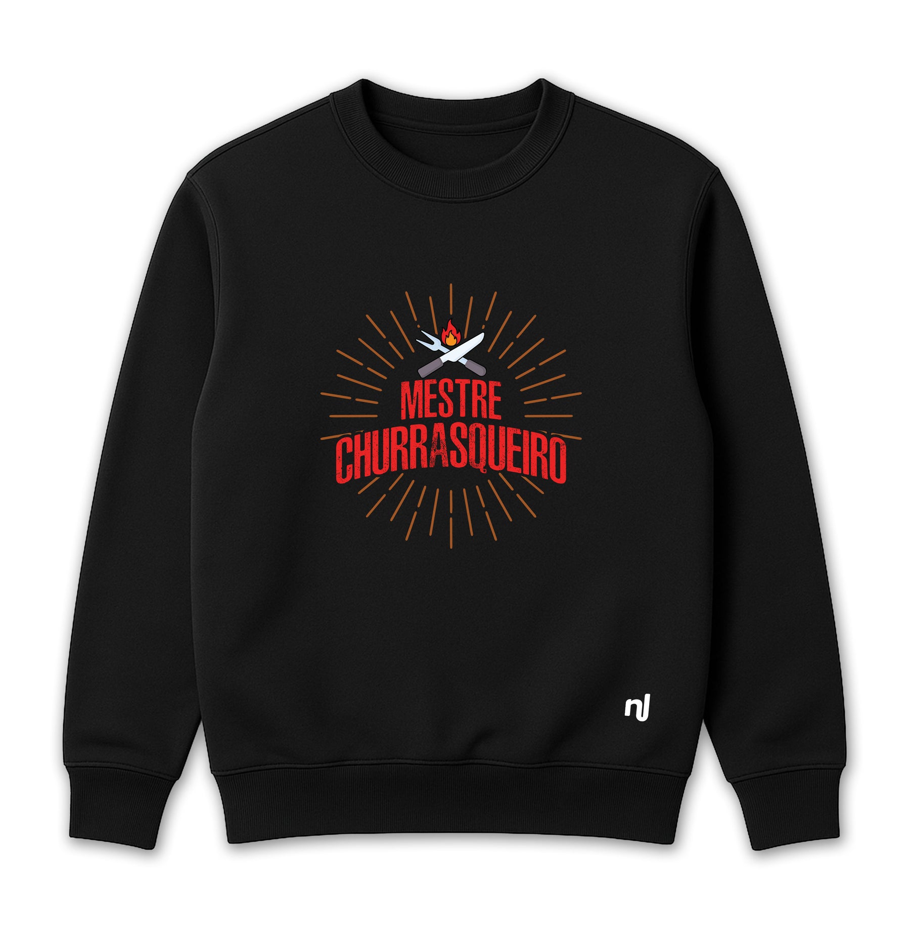 Moletom Unissex Mestre Churrasqueiro