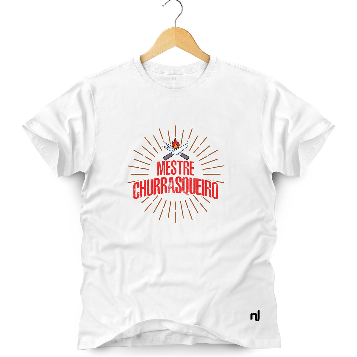 Camiseta Masculina Mestre Churrasqueiro