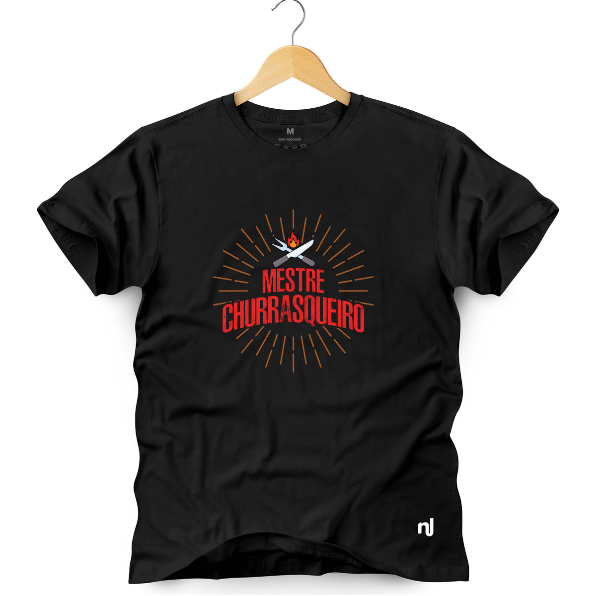 Camiseta Masculina Mestre Churrasqueiro