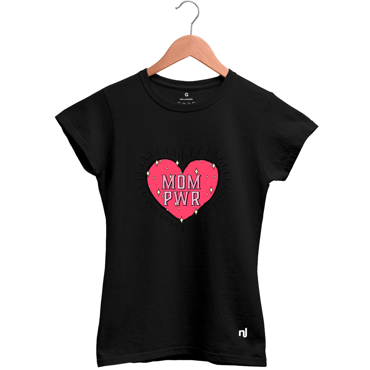 Camiseta Feminina Babylook Mom Power