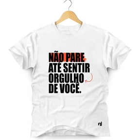 Camiseta Masculina Não Pare