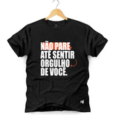 Camiseta Masculina Não Pare