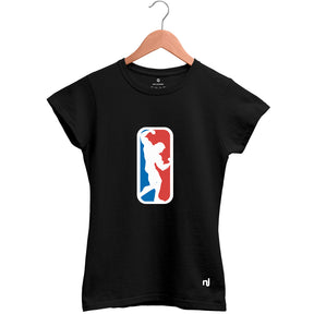 Camiseta Feminina Babylook NBBA