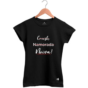 Camiseta Feminina Baby Look Noivos