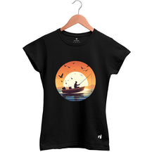 Camiseta Feminina Baby Look Pesca em Alto Mar