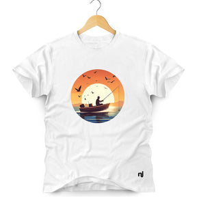 Camiseta Masculina Pesca em Alto Mar