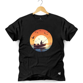 Camiseta Masculina Pesca em Alto Mar