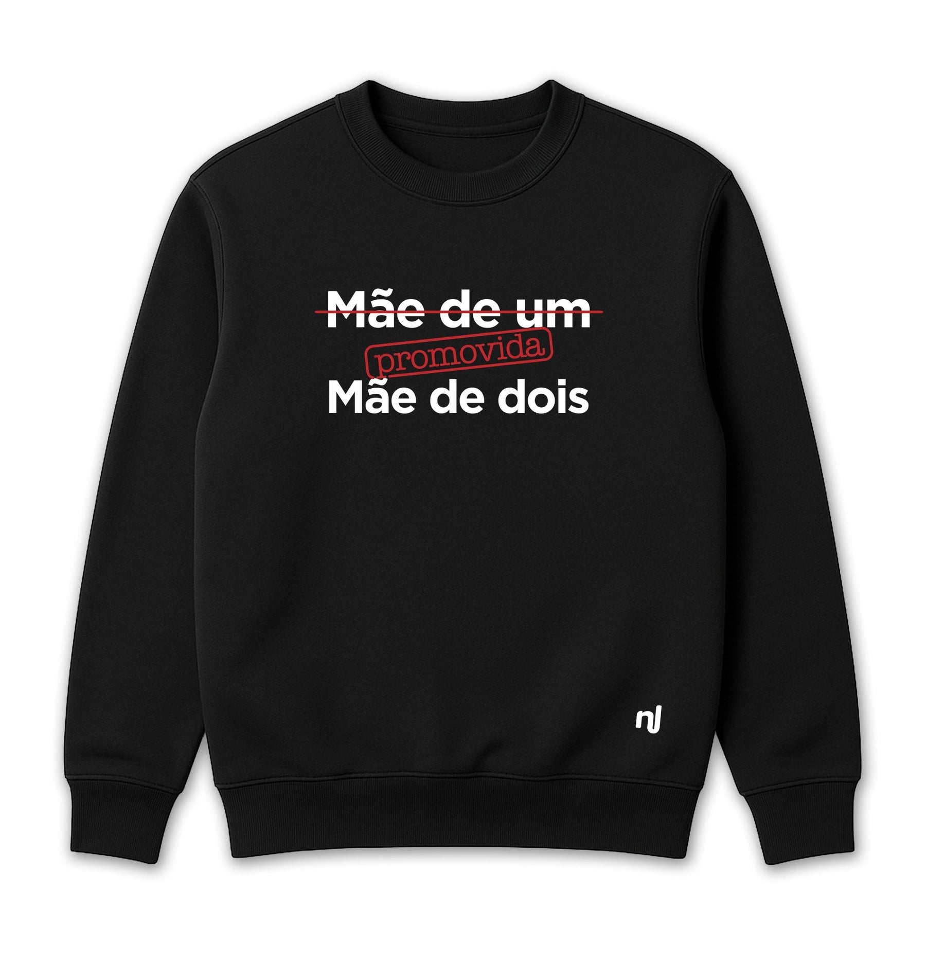 Moletom Unissex Promovida Mãe de Dois