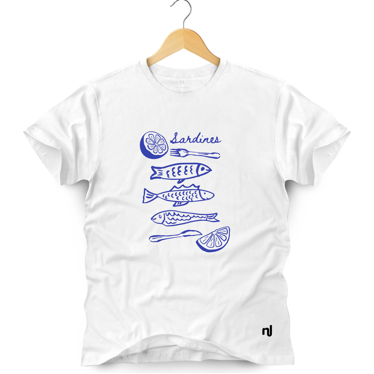 Camiseta Masculina Sardines