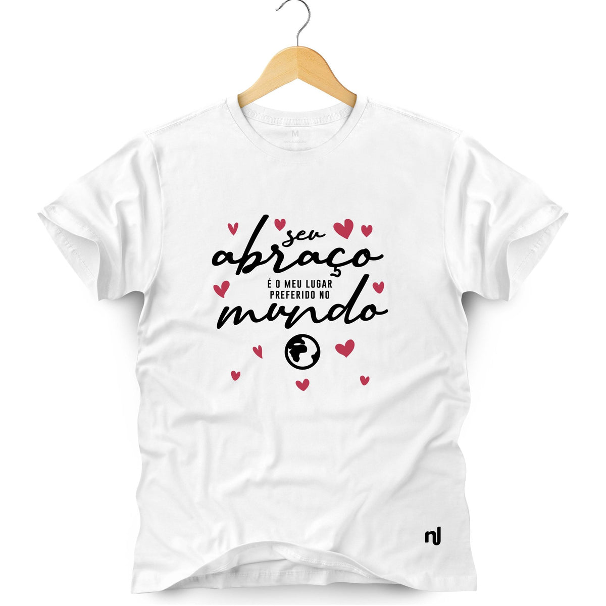 Camiseta Masculina Seu Abraço