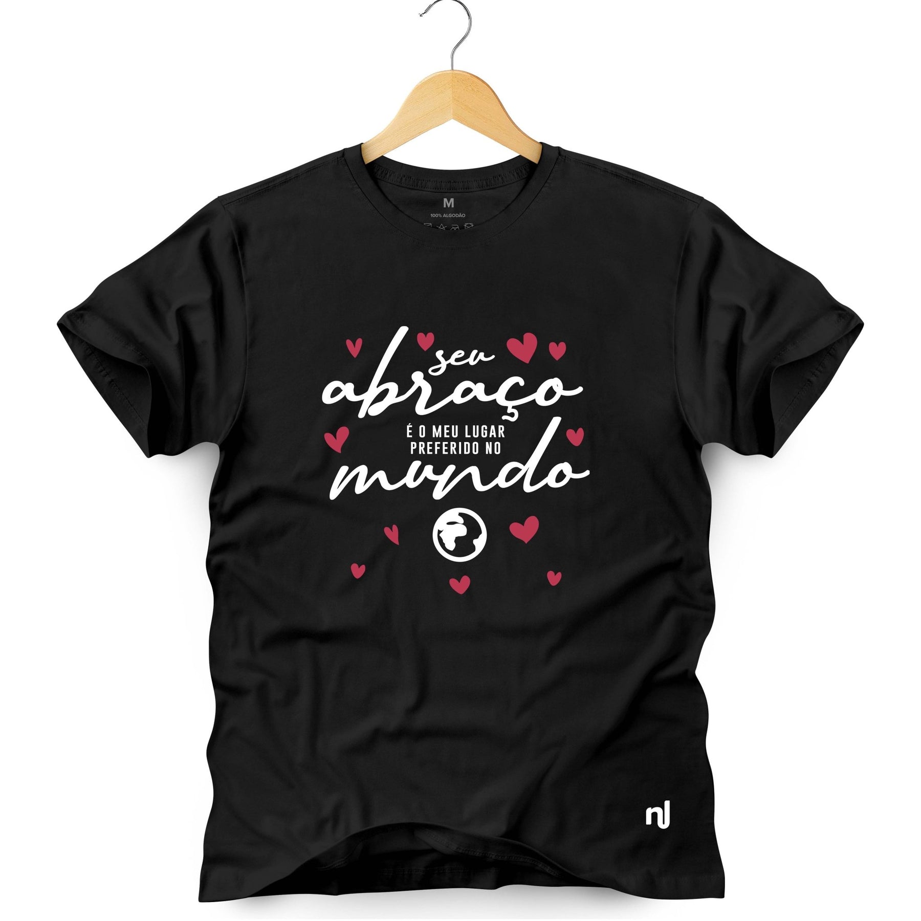 Camiseta Masculina Seu Abraço