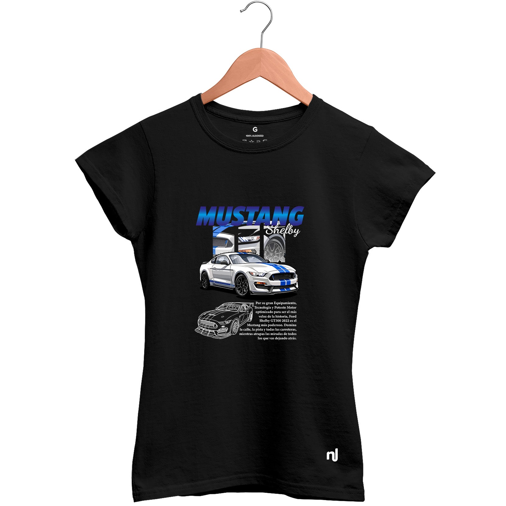 Camiseta Feminina Babylook Shelby