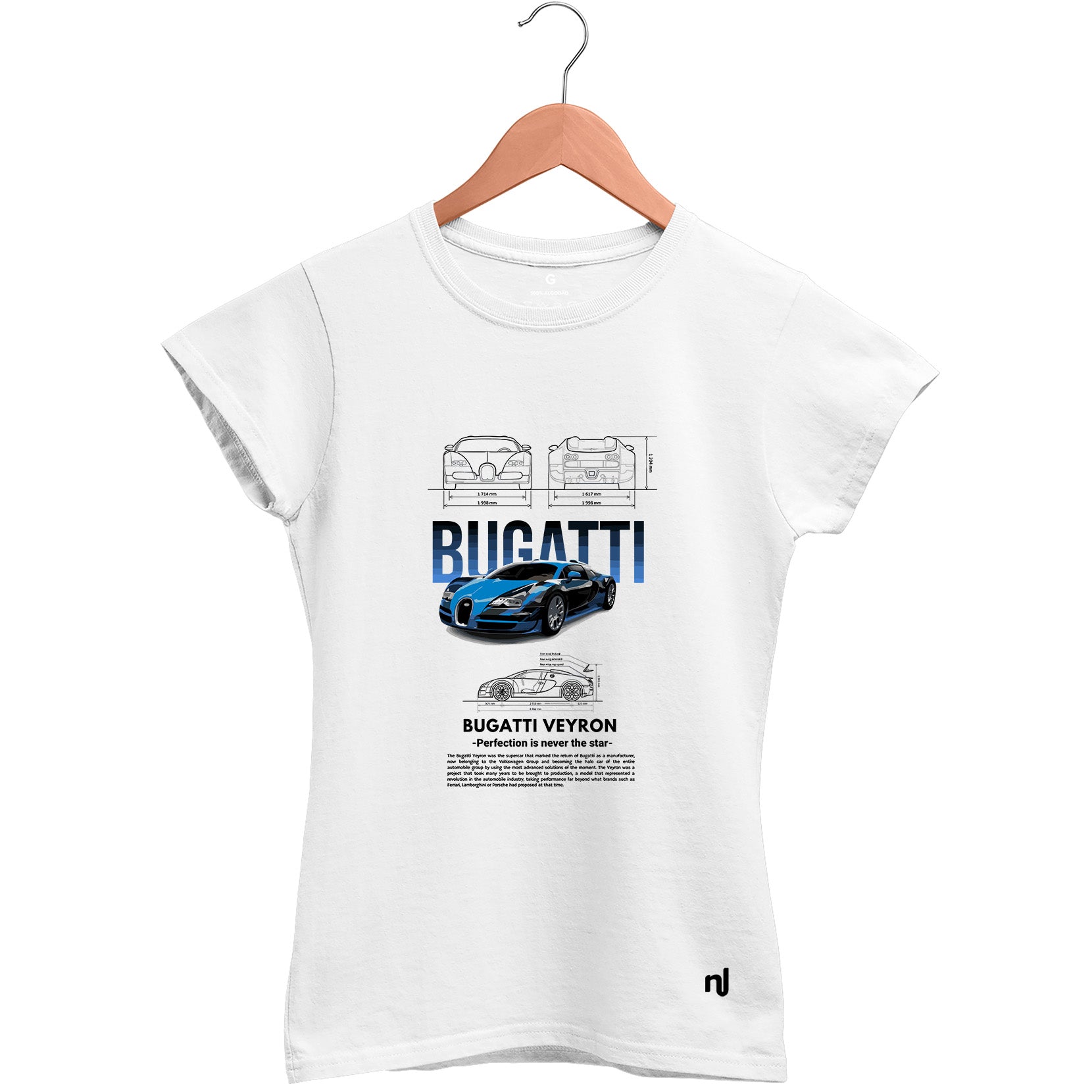 Camiseta Feminina Babylook Veyron