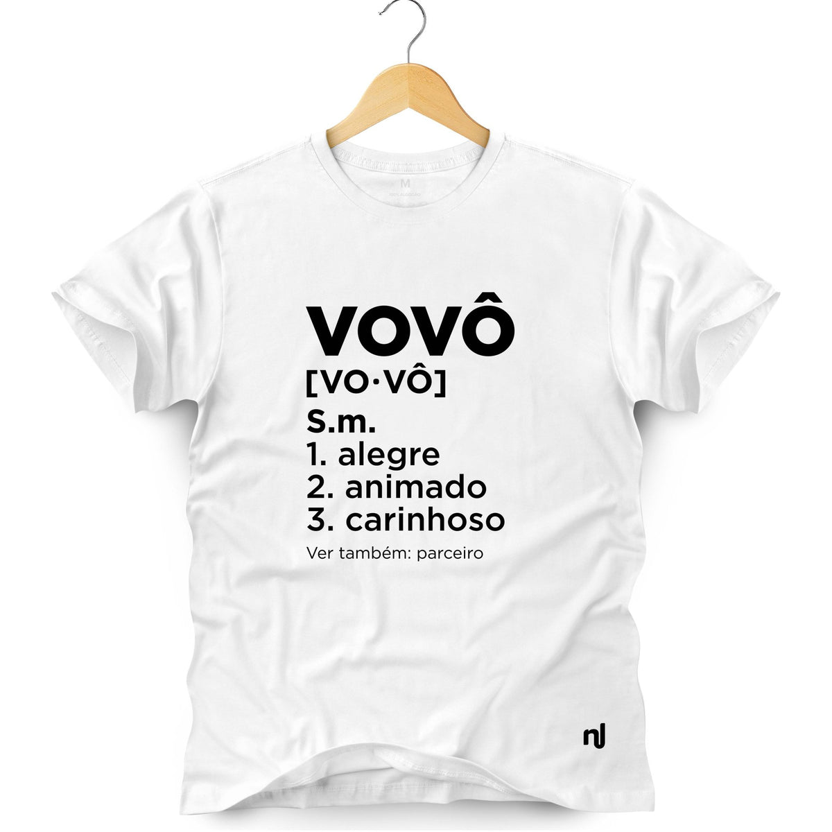 Camiseta Masculina Vovô Dicionário