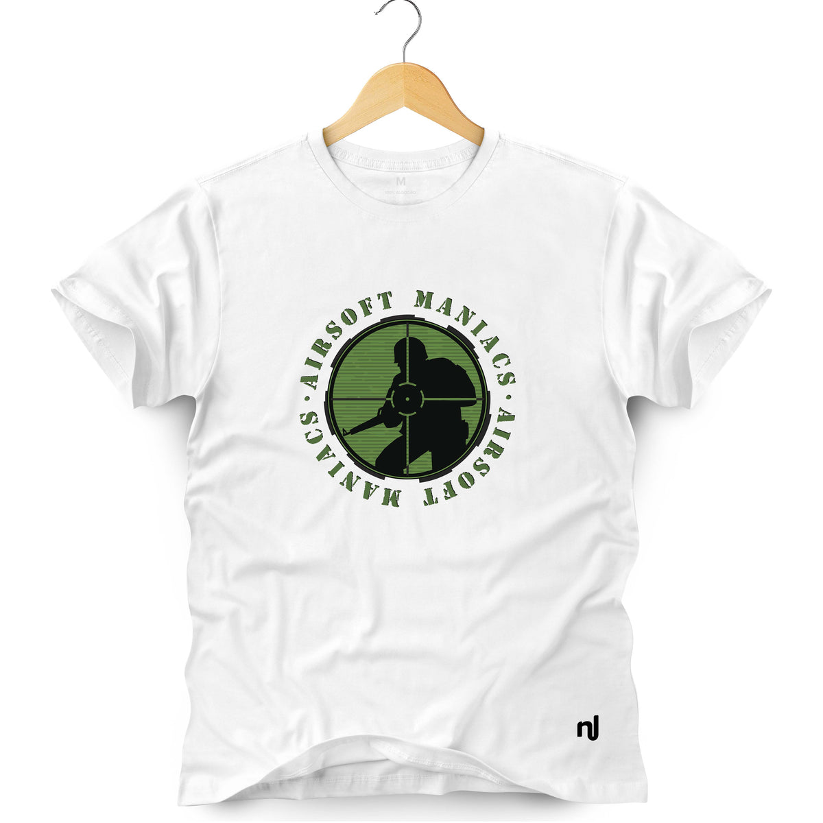 Camiseta Masculina Airsoft Maniacs