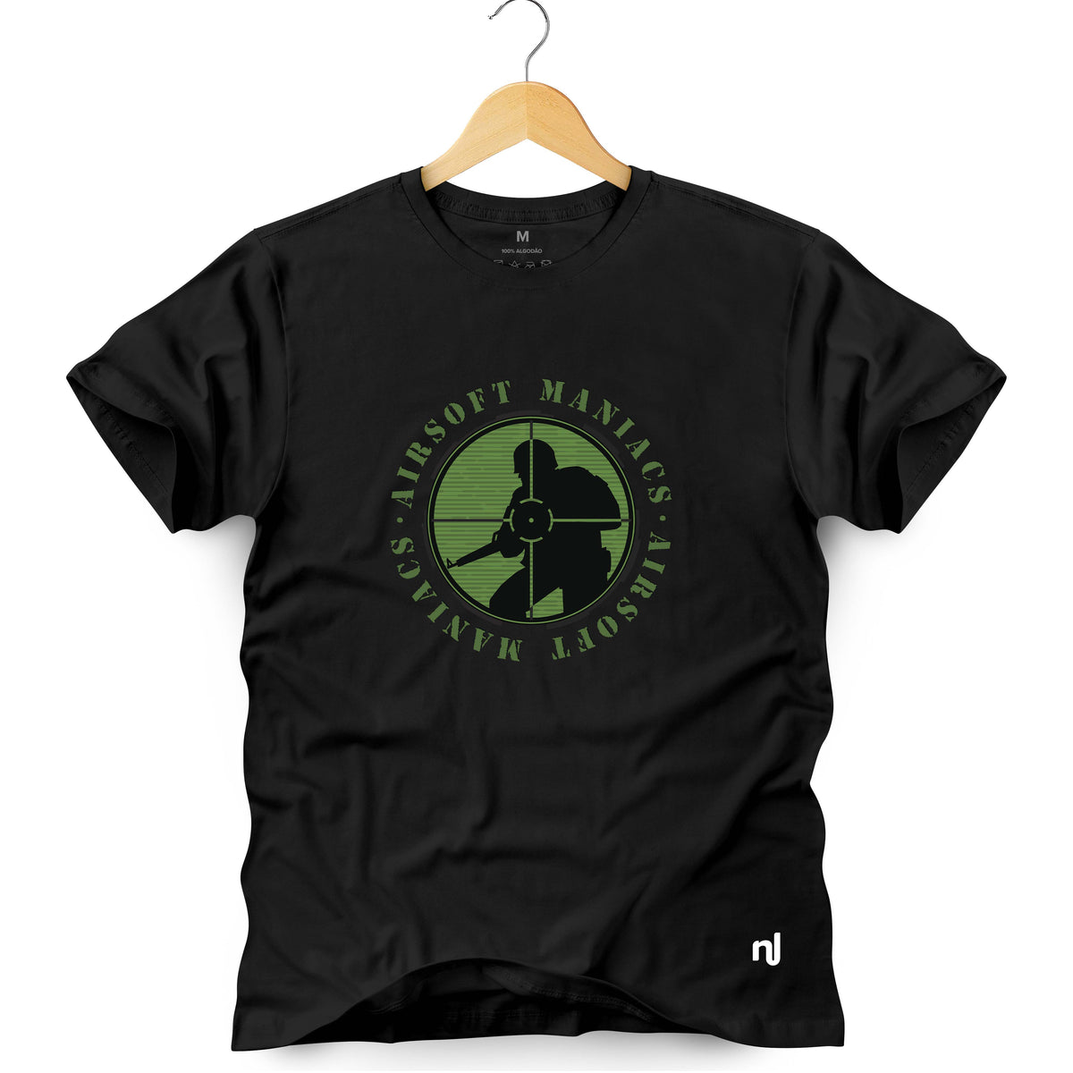 Camiseta Masculina Airsoft Maniacs