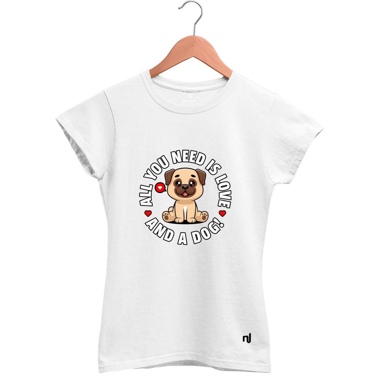 Camiseta Feminina Babylook All You Need
