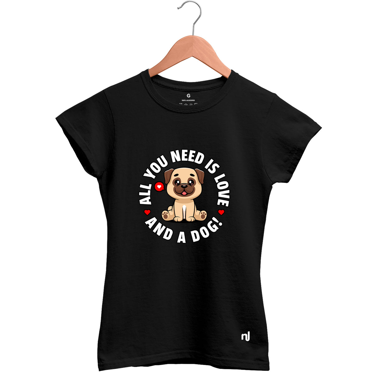 Camiseta Feminina Babylook All You Need