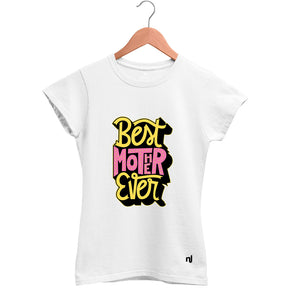 Camiseta Feminina Babylook Best Mother Ever