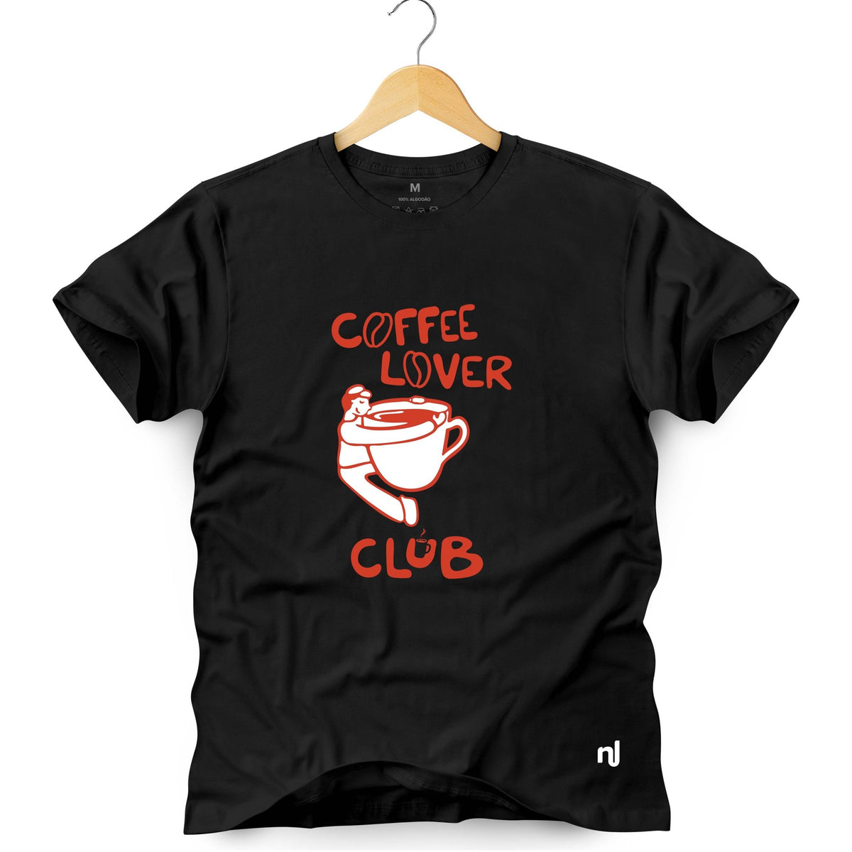 Camiseta Masculina Coffee Lover Club
