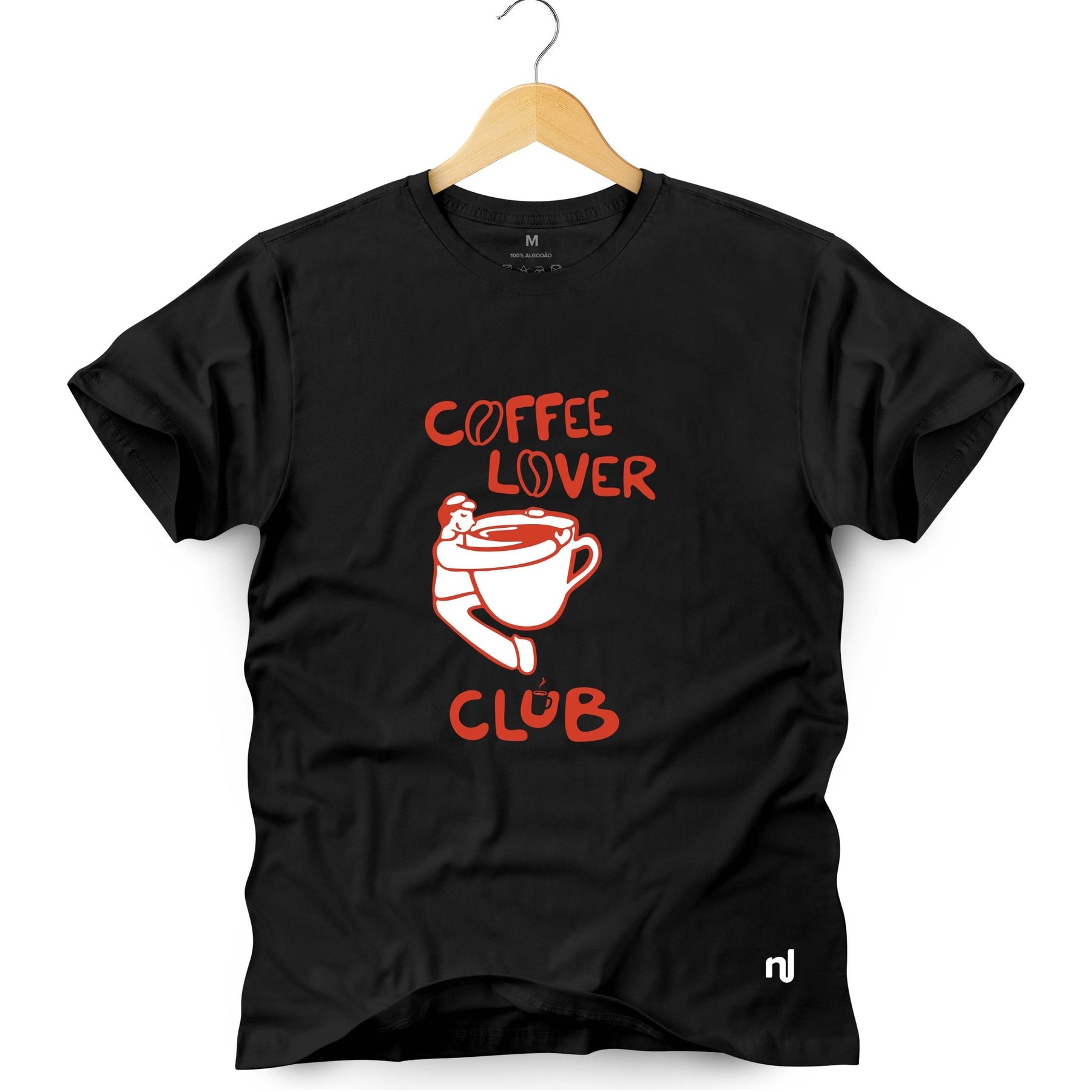 Camiseta Masculina Coffee Lover Club