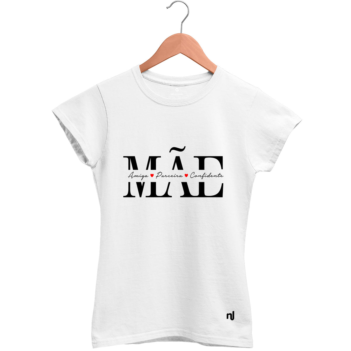 Camiseta Feminina Babylook Mãe Confidente