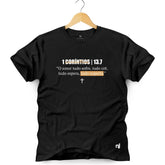 Camiseta Masculina Coríntios 13.7