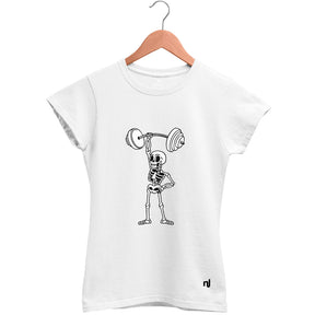 Camiseta Feminina Babylook Bone Builder