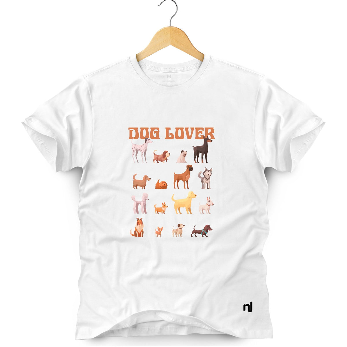 Camiseta Masculina Dog Lover